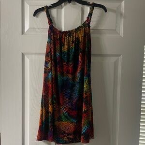Multicolor Sleeveless Women's Top